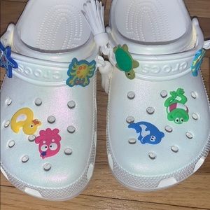 Limited Edition glitter crocs